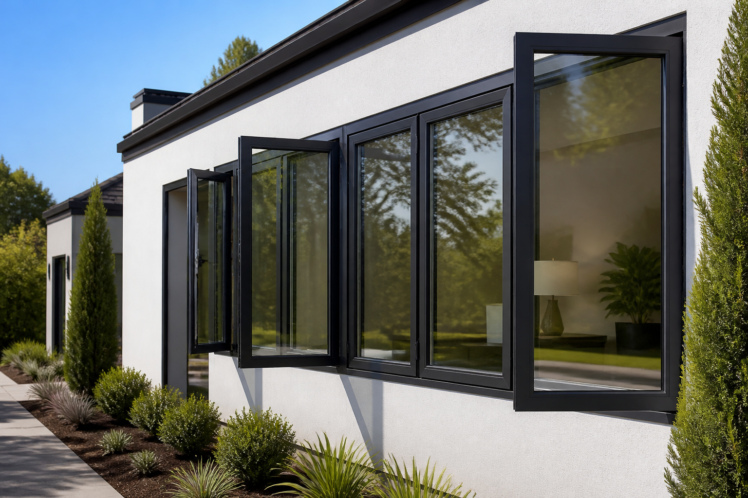 VLX 80 Casement Window in Fresno, CA | Lightwell Windows Fresno - detail 6
