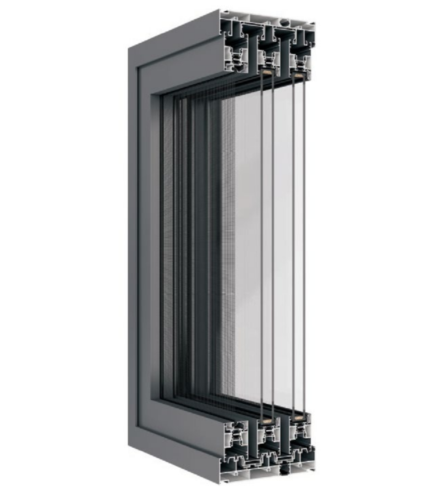 VLX 150 Heavy-Duty Sliding Door in Fresno, CA | Lightwell Windows Fresno - detail 2